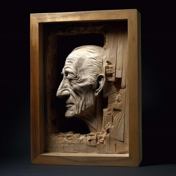 نموذج ثلاثي الأبعاد لآلة CNC 3D Art 